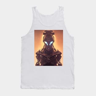 Cyberpunk Robot Tank Top